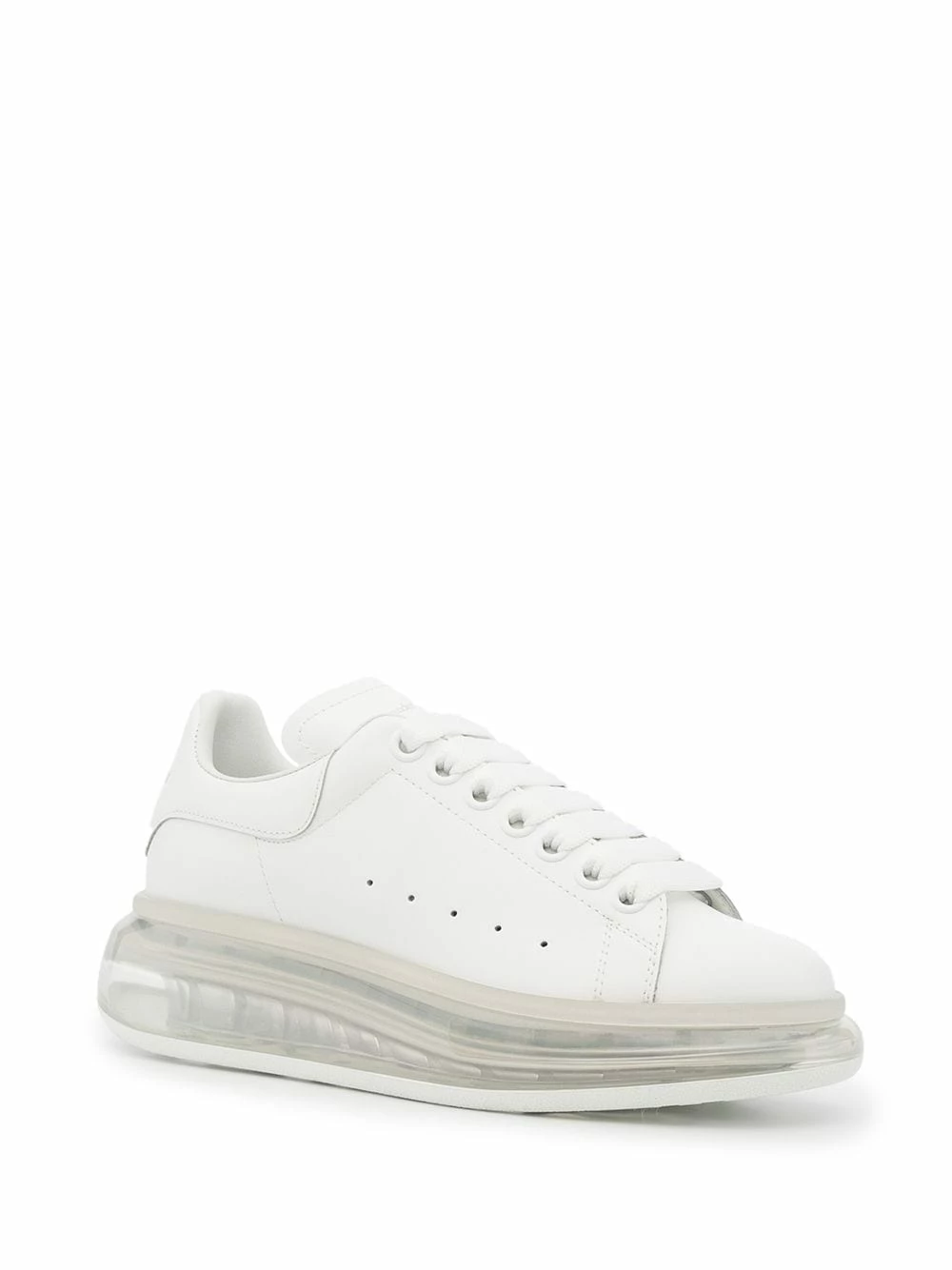Alexander McQueen Clear sole leather sneakers 2 Alexander McQueen clear sole leather sneakers