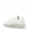 Alexander McQueen Clear sole leather sneakers 6 Alexander McQueen clear sole leather sneakers