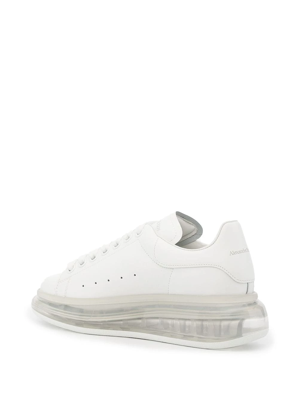Alexander McQueen Clear sole leather sneakers 3 Alexander McQueen clear sole leather sneakers
