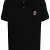 Alexander McQueen crystal-stud polo shirt