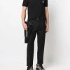 Alexander McQueen crystal-stud polo shirt
