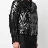 Alexander McQueen zip-up leather jacket