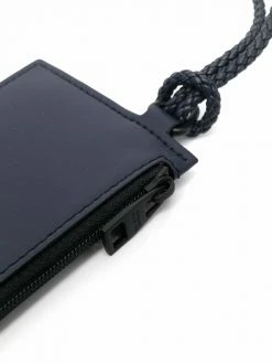 Alexander McQueen logo-print lanyard wallet