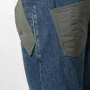 Alexander McQueen contrast-pocket jeans