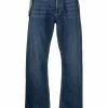 Alexander McQueen contrast-pocket jeans
