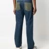 Alexander McQueen contrast-pocket jeans
