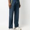 Alexander McQueen contrast-pocket jeans