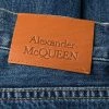 Alexander McQueen contrast-pocket jeans