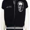 Alexander McQueen skull bomber style cardigan