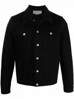Alexander McQueen cotton denim jacket