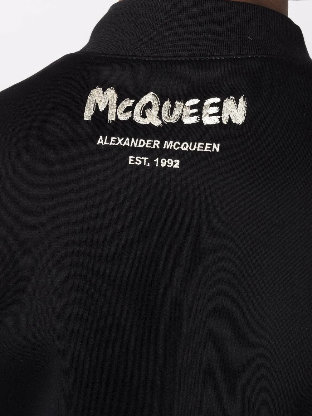 Alexander McQueen Zipped denim jacket 5 Alexander McQueen zipped denim jacket