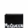 Alexander McQueen folding leather wallet