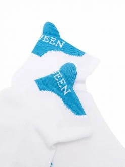 Alexander McQueen intarsia-knit cotton-blend socks