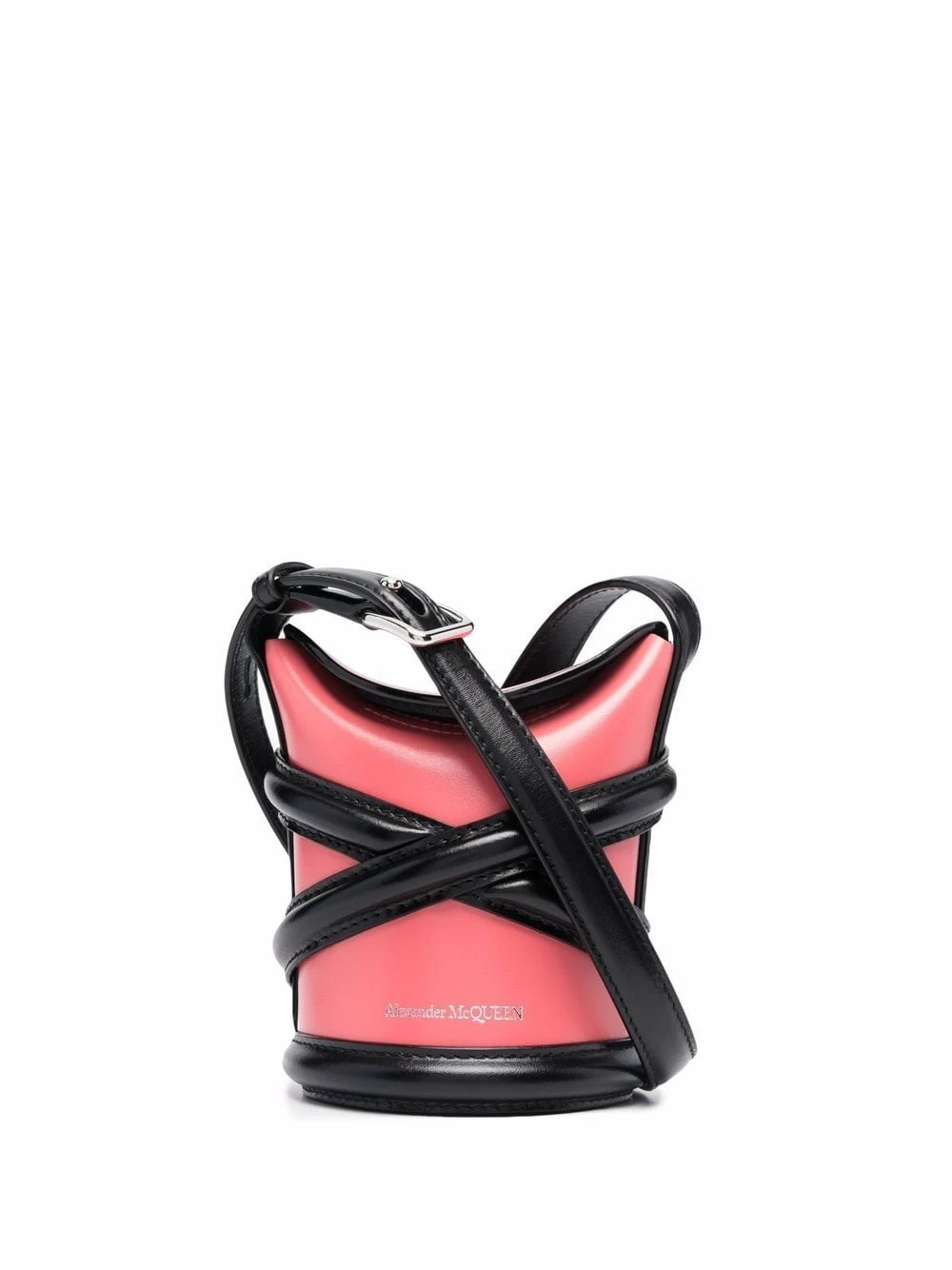 Alexander McQueen The mini Curve bucket bag 1 Alexander McQueen The mini Curve bucket bag