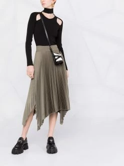 Alexander McQueen mini The Curve bucket bag