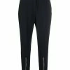 Alexander McQueen cropped high-waist trousers