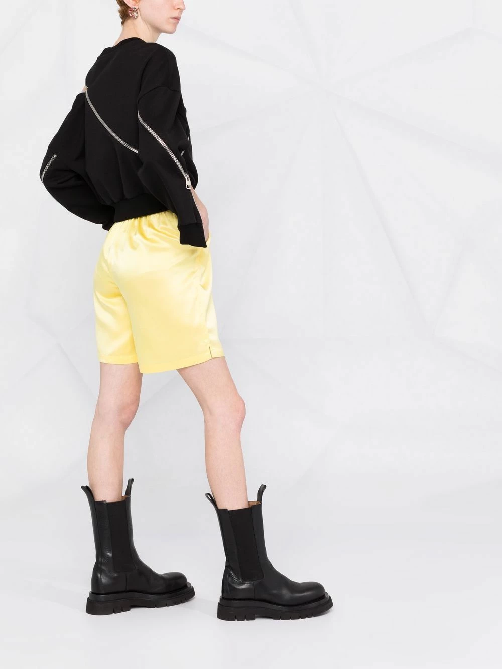 Alexander McQueen Cut out cotton sweatshirt 6 Alexander McQueen cut-out cotton sweatshirt