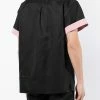 Alexander McQueen contrast-cuff cotton shirt