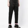 Alexander McQueen high-waist straight-leg trousers