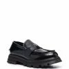 Alexander McQueen Ridged leather loafers 5 Alexander McQueen ridged leather loafers