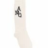 Alexander McQueen logo-print socks