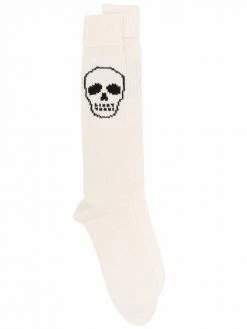 Alexander McQueen skull-print socks
