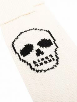 Alexander McQueen skull-print socks