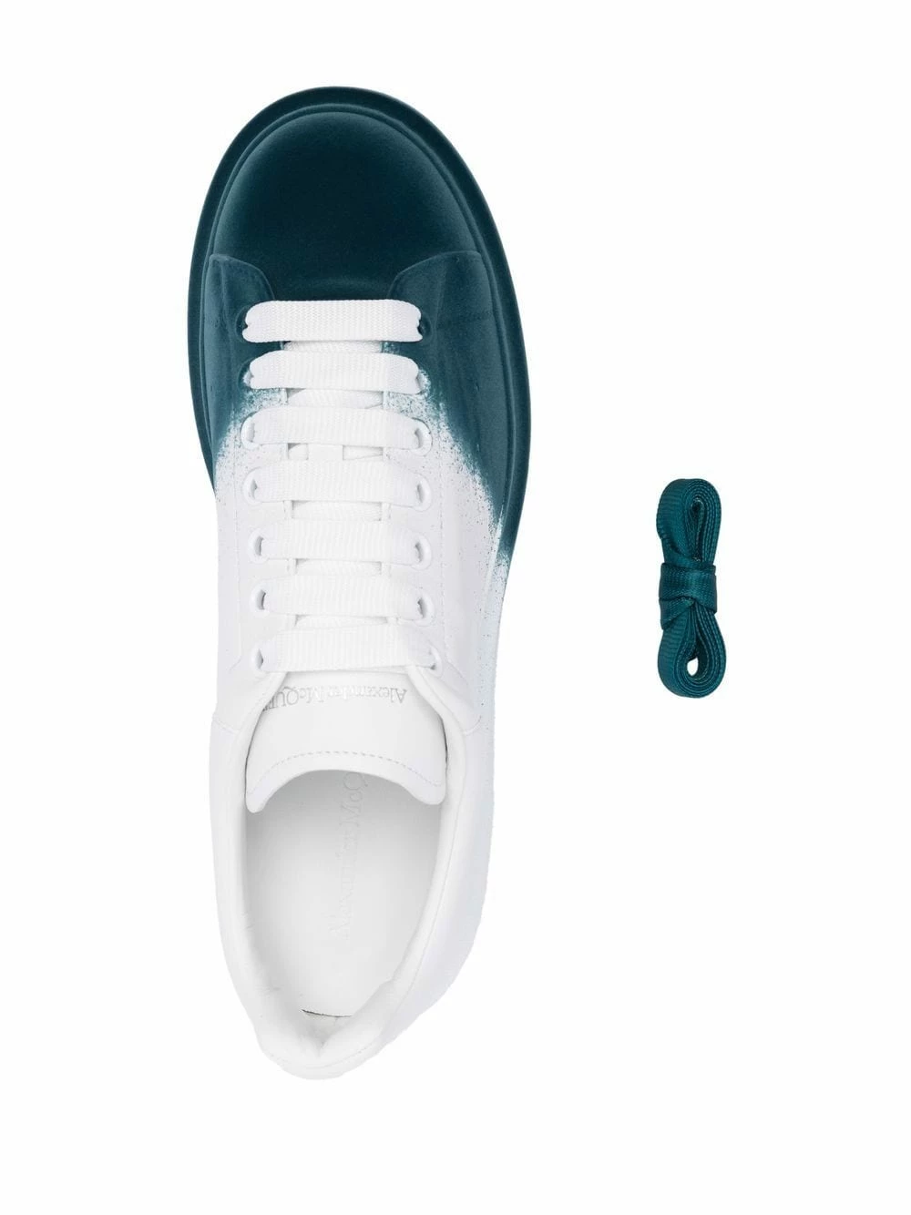 Alexander McQueen Two tone low top sneakers 4 Alexander McQueen two-tone low-top sneakers