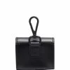 Alexander McQueen logo-print leather AirPods pouch