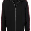 Alexander McQueen logo side-panel zipped sweatshirt