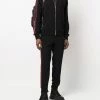Alexander McQueen logo side-panel zipped sweatshirt