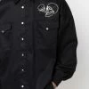 Alexander McQueen skull-embroidered shirt