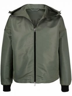 Alexander McQueen logo-printed windbreaker