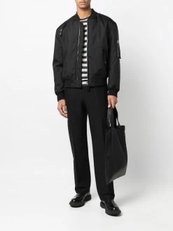 Alexander McQueen harness bomber jacket