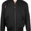 Alexander McQueen harness bomber jacket