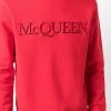 Alexander McQueen embroidered-logo cotton sweatshirt