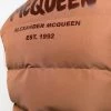 Alexander McQueen Graffiti print padded gilet 9 Alexander McQueen graffiti-print padded gilet