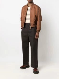 Alexander McQueen graffiti-print bomber jacket