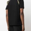 Alexander McQueen panelled polo shirt