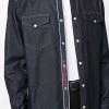 Alexander McQueen denim button-up shirt