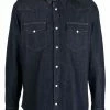 Alexander McQueen denim button-up shirt