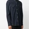 Alexander McQueen denim button-up shirt
