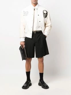 Alexander McQueen button-up silk shirt