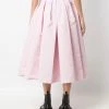 Alexander McQueen full pleated midi skirt