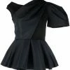 Alexander McQueen asymmetric peplum top