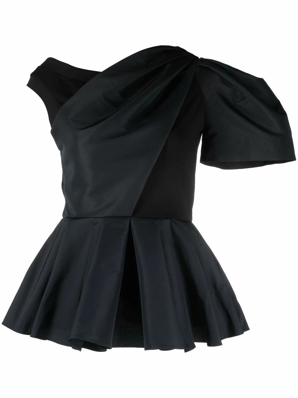 Alexander McQueen Asymmetric peplum top 1 Alexander McQueen asymmetric peplum top