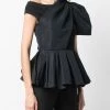 Alexander McQueen Asymmetric peplum top 7 Alexander McQueen asymmetric peplum top