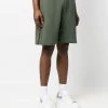 Alexander McQueen logo-tape sweat shorts