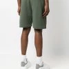 Alexander McQueen logo-tape sweat shorts