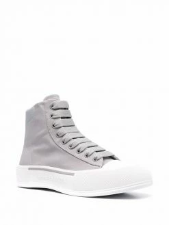 Alexander McQueen high-top lace-up sneakers